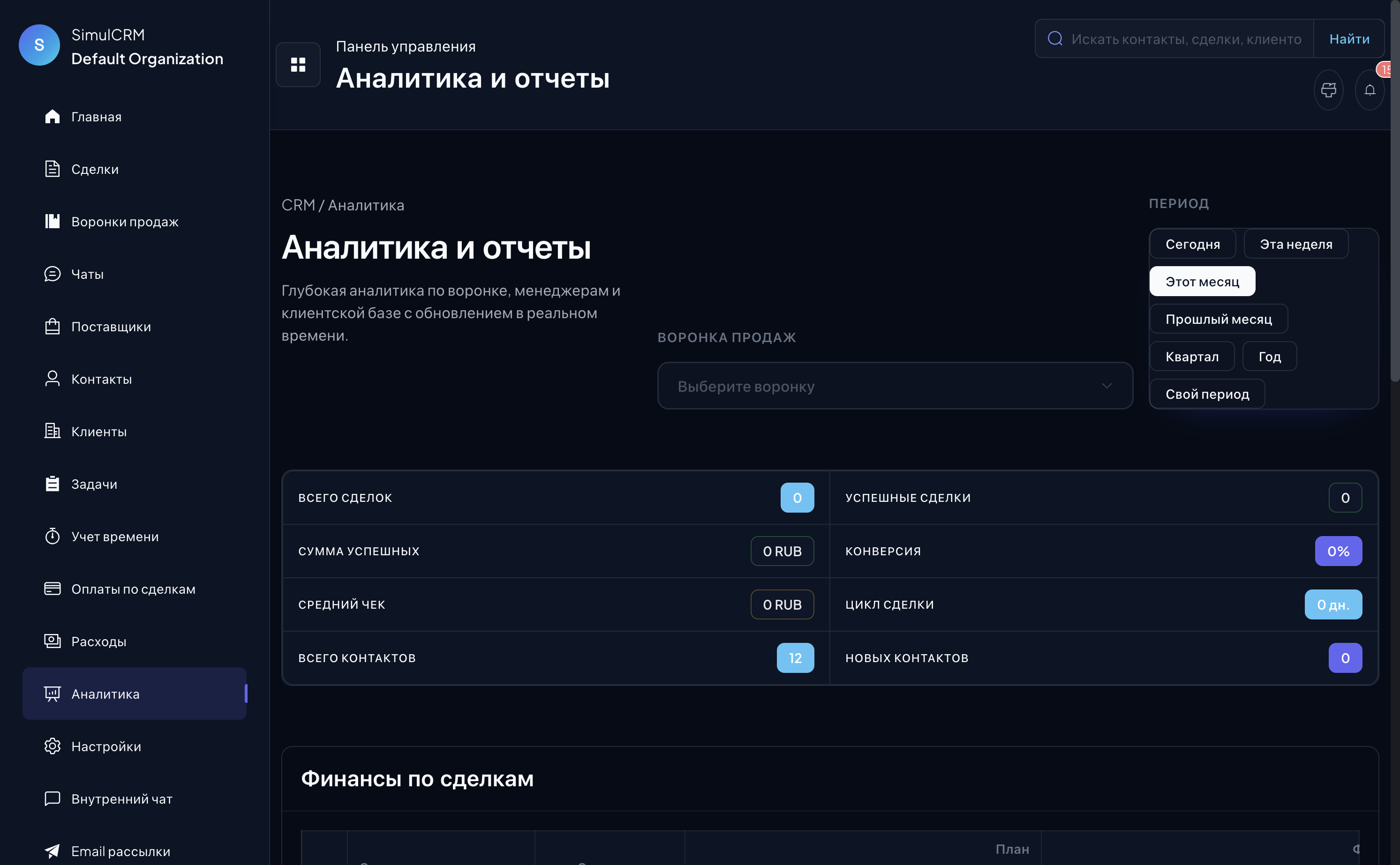 Аналитика
